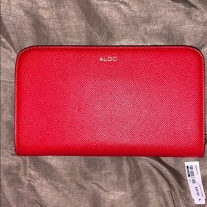 Aldo red Wallet